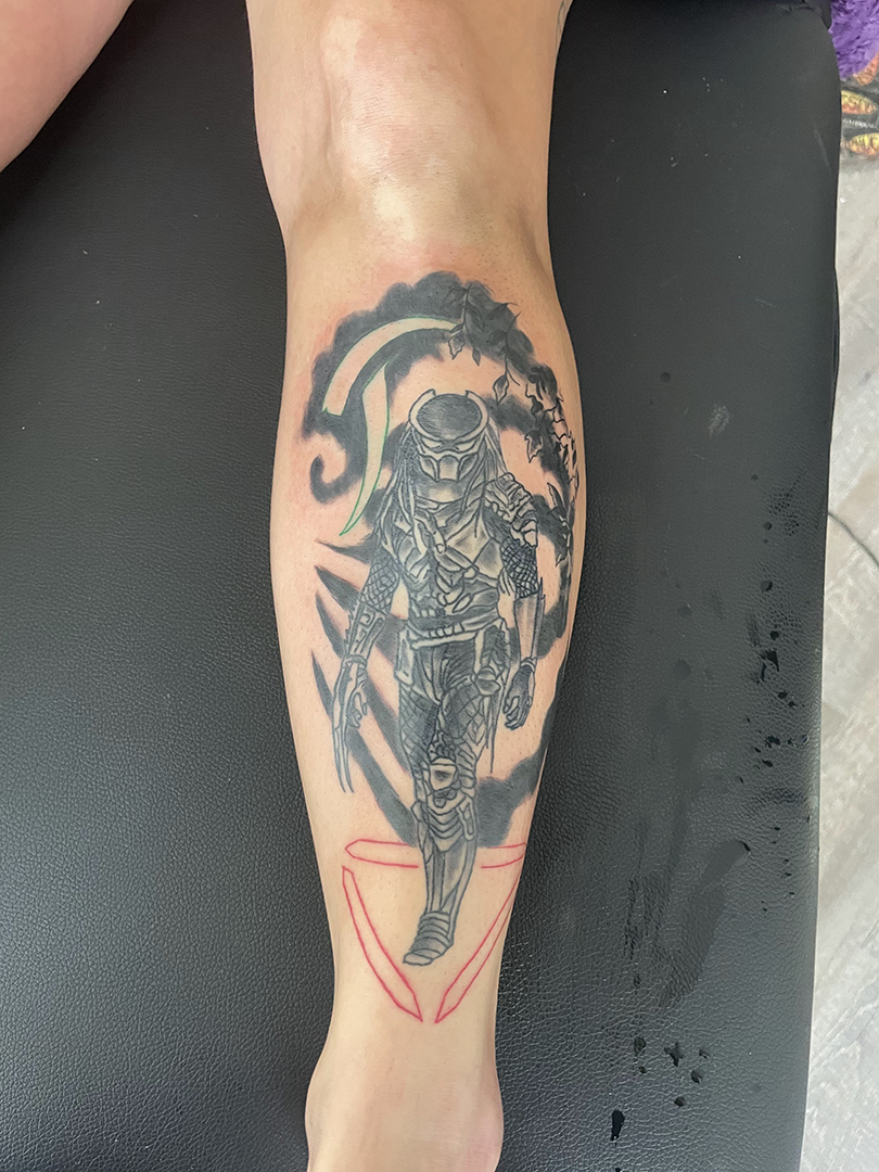 predator tattoo